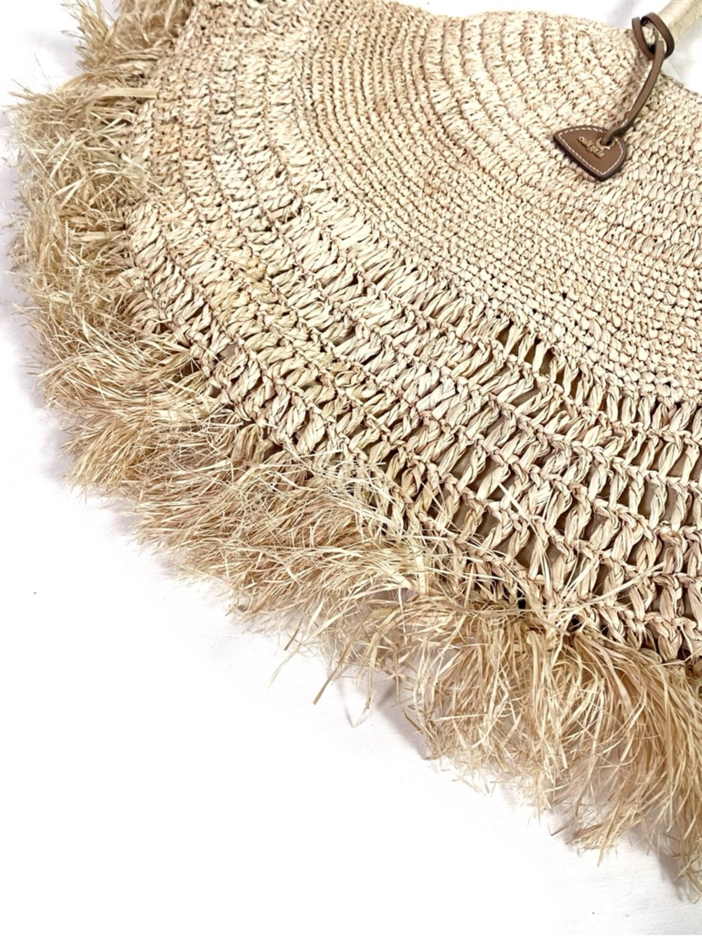 Cult Gaia Lucia Raffia Tote Bag - Picture 8 of 11